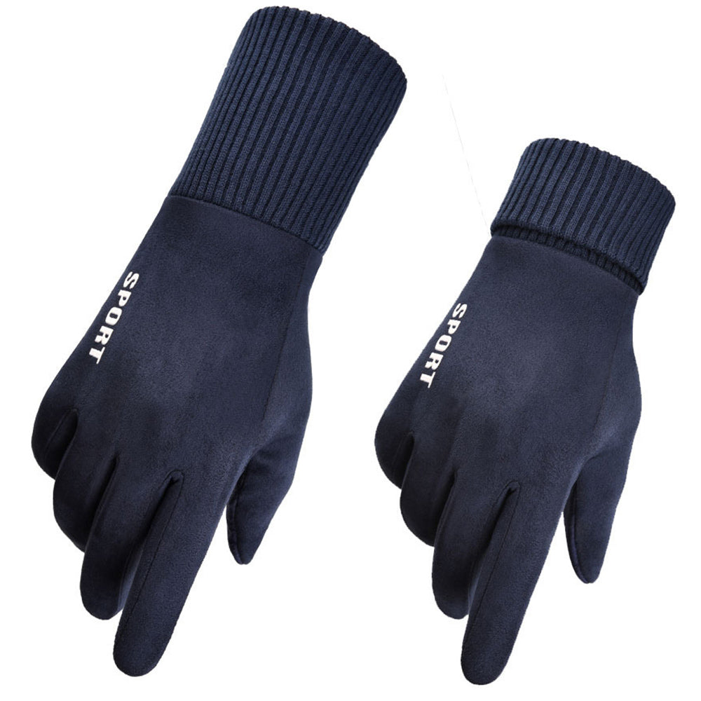 Unisex Touchscreen Winterhandschoenen Techsuit ST0009, Universele Maat, Blauw