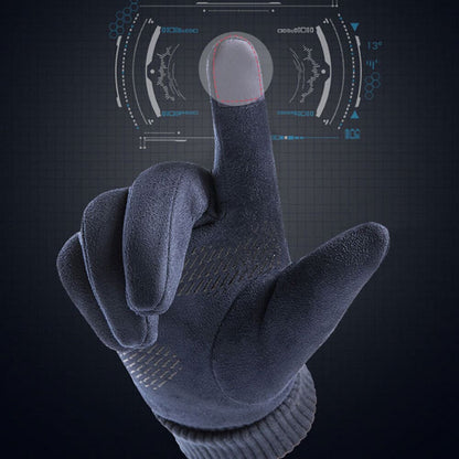 Unisex Touchscreen Winterhandschoenen Techsuit ST0009, Universele Maat, Blauw