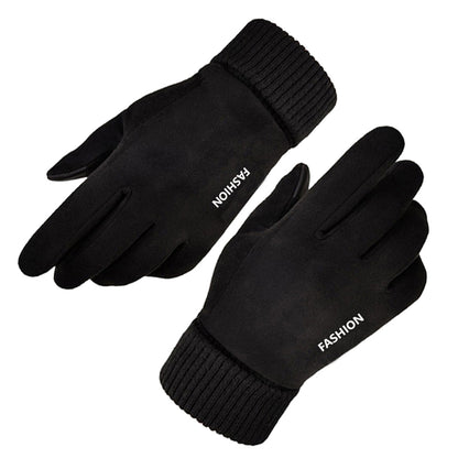 Unisex Touchscreen Winterhandschoenen Techsuit ST0010, Universele Maat, Zwart