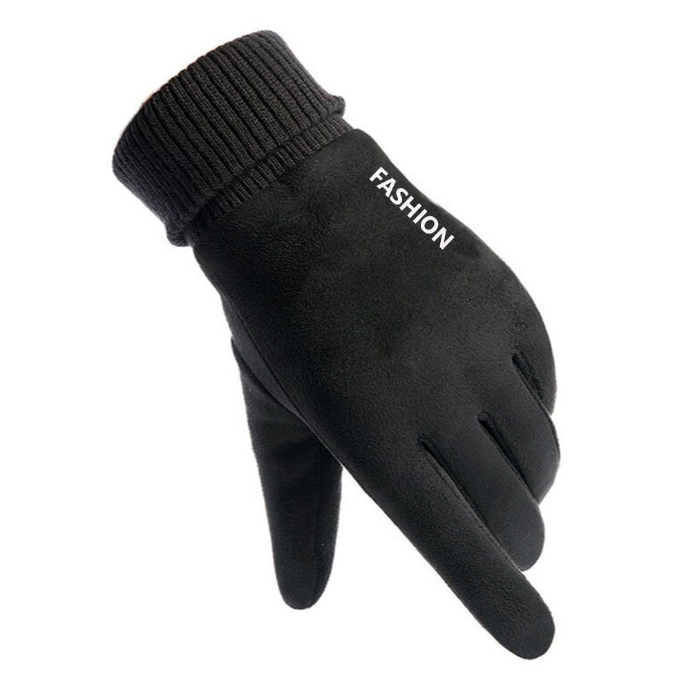 Unisex Touchscreen Winterhandschoenen Techsuit ST0010, Universele Maat, Zwart