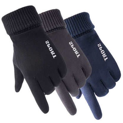 Unisex Touchscreen Winterhandschoenen Techsuit ST0010, Universele Maat, Zwart
