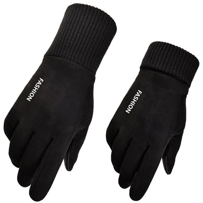 Unisex Touchscreen Winterhandschoenen Techsuit ST0010, Universele Maat, Zwart