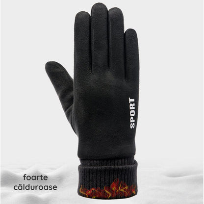 Unisex Touchscreen Winterhandschoenen Techsuit ST0010, Universele Maat, Zwart