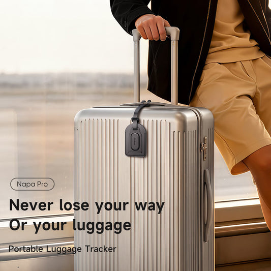 Mcdodo SmartTag Bagage Napa Pro AT-3790 voor iOS Series, Zwart