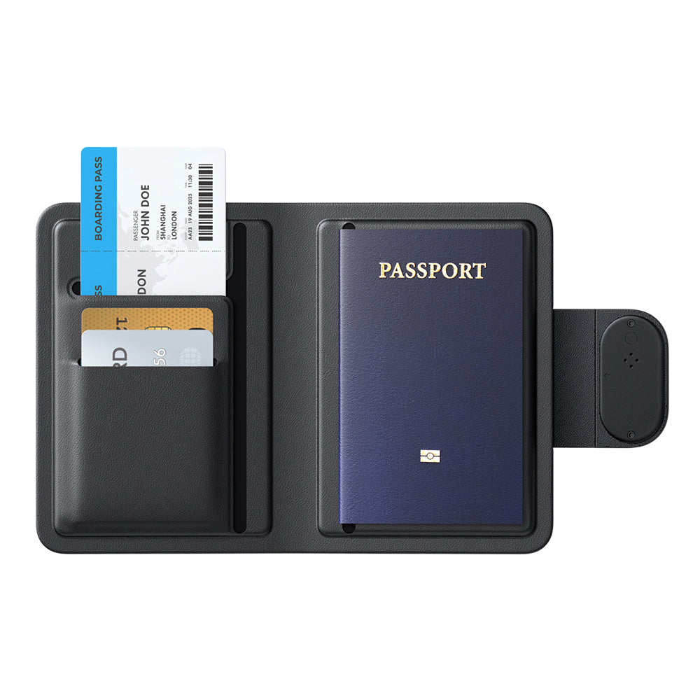 Mcdodo SmartTag Passport Napa Pro AT-4180 voor iOS Series, Zwart