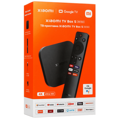 Mediaspeler Xiaomi Mi TV Box S, Wi-Fi, 4K, HDR10+, Gen 2 PFJ4151EU