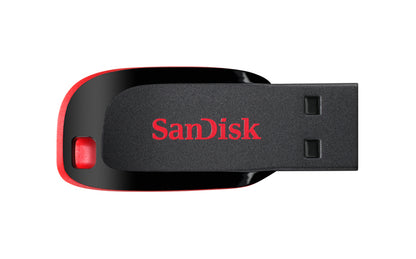 SanDisk Cruzer Blade USB-A extern geheugen, 16Gb SDCZ50-016G-B35