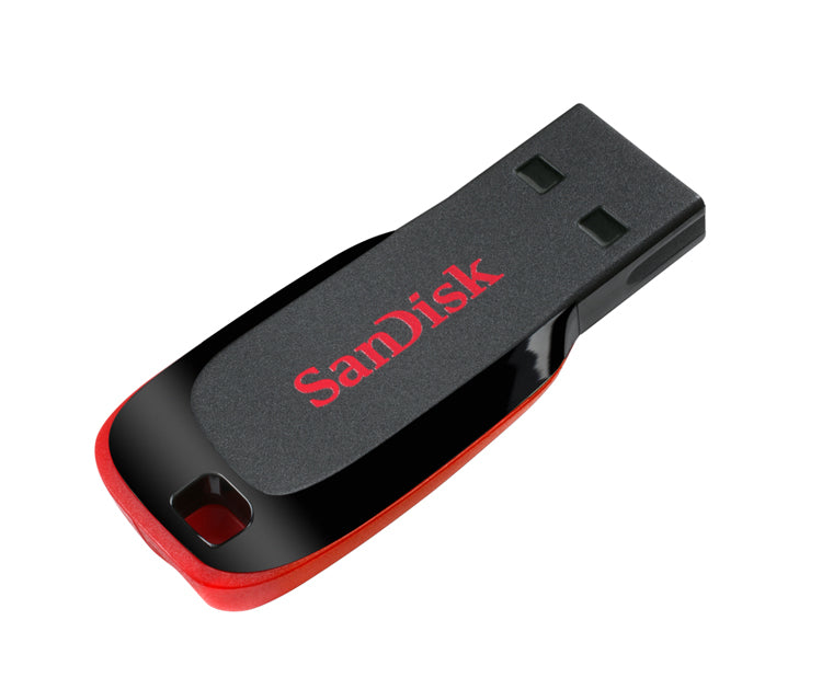 Externe USB-A Geheugen SanDisk Cruzer Blade, 128Gb SDCZ50-128G-B35