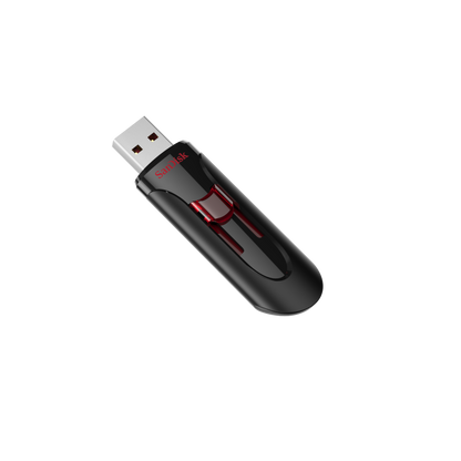 Externe USB-A 3.0 SanDisk Cruzer Glide-geheugen, 256Gb SDCZ600-256G-G35