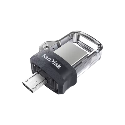Externe USB-A 3.0 / microUSB SanDisk Ultra Dual Drive, 64Gb SDDD3-064G-G46