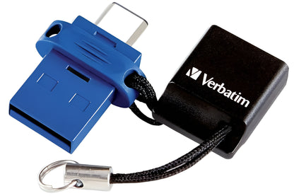 Externe Geheugen USB-A 3.0 / USB-C Verbatim StoreNGo, 32Gb 49966