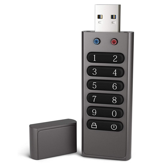 Externe USB-A 3.0 OEM XC002 KeySecure Geheugen, 64Gb