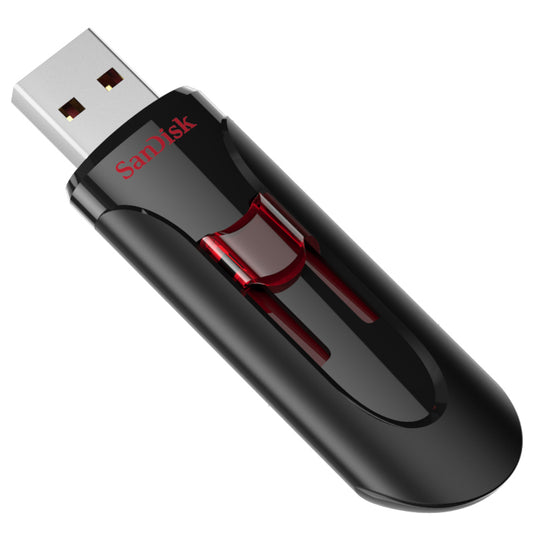 Externe USB-A 3.0 SanDisk Cruzer Glide Geheugen, 128Gb SDCZ600-128G-G35