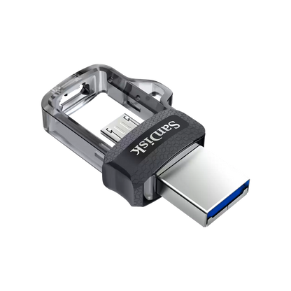 Externe USB-A 3.0 / microUSB SanDisk Ultra Dual Drive, 64Gb SDDD3-064G-G46