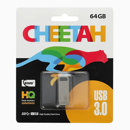 Externe USB-A 3.0 Imro Cheetah-geheugen, 64Gb