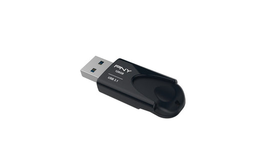 Externe USB-A 3.1 PNY Attache 4 geheugen, 128Gb FD128ATT431KK-EF