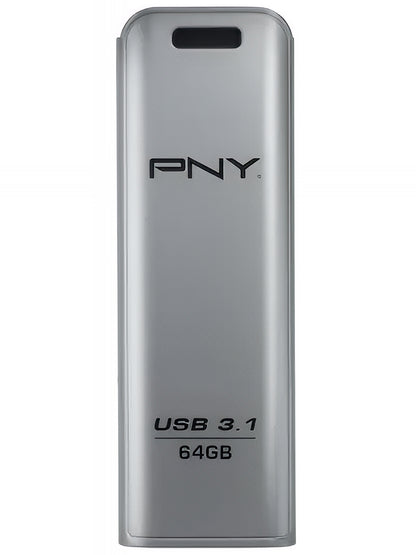 Externe USB-A 3.1 Geheugen PNY Elite Steel, 64Gb FFD64GESTEEL31G-EF