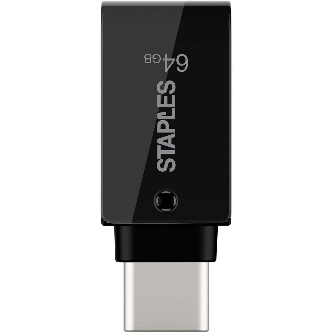 Externe Geheugen USB-A 3.1 / USB-C Staples K23, 64Gb EKMMD64GK233CST