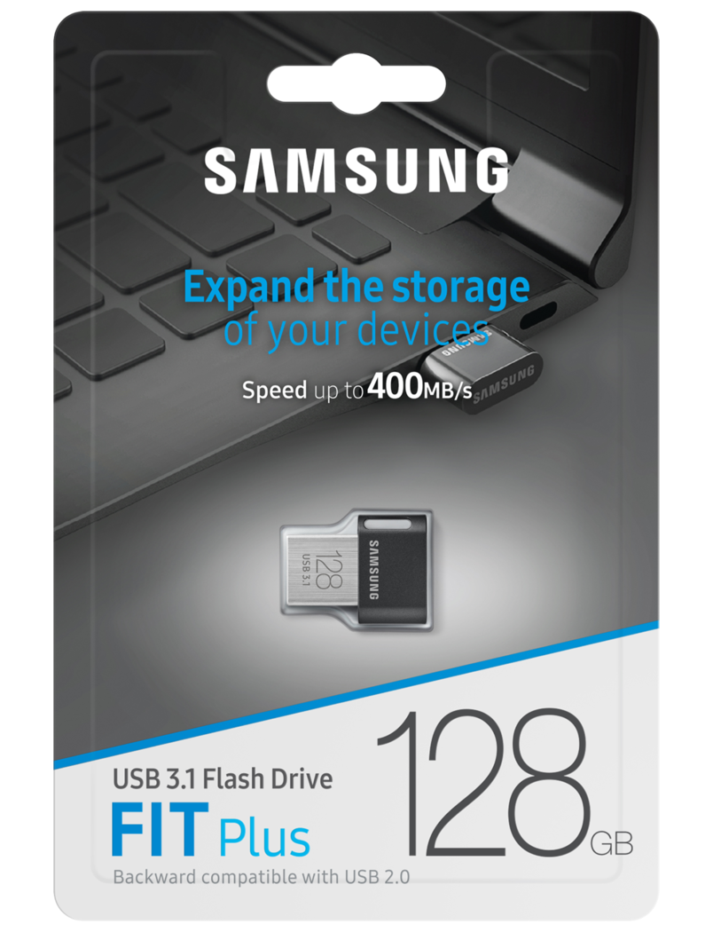 Externe USB-A 3.1 Samsung FIT Plus-geheugen, 128Gb MUF-128AB/APC