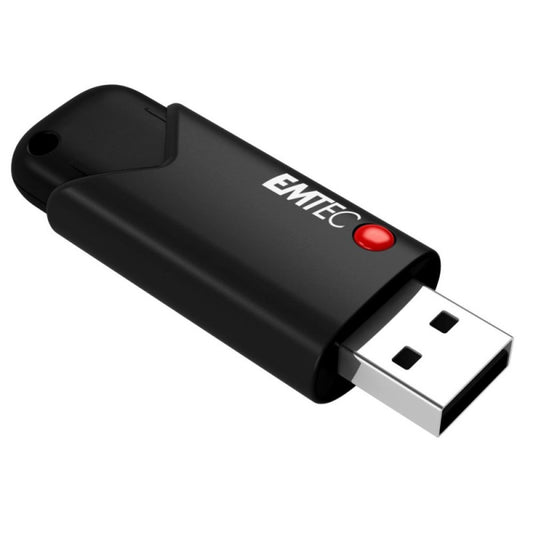 Externe USB-A 3.2 Emtec B120 Click Secure Geheugen, 128Gb ECMMD128GB123