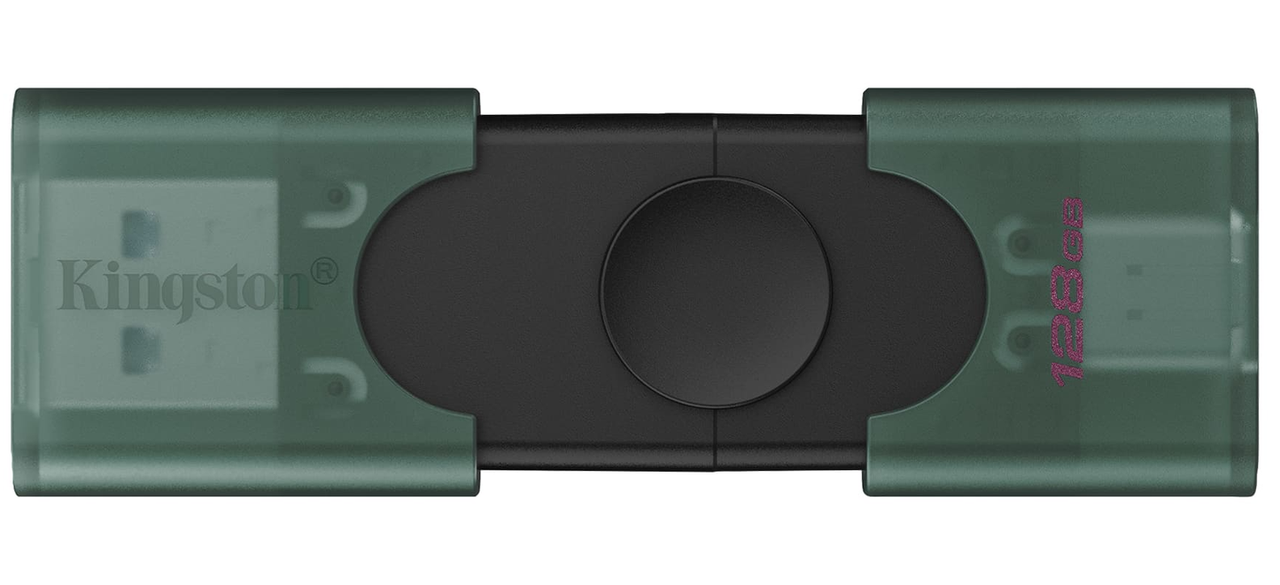 Externe Geheugen USB-A 3.2 / USB-C Kingston Duo, 128Gb DTDEG2/128GB
