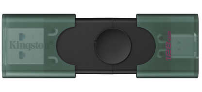Externe Geheugen USB-A 3.2 / USB-C Kingston Duo, 128Gb DTDEG2/128GB