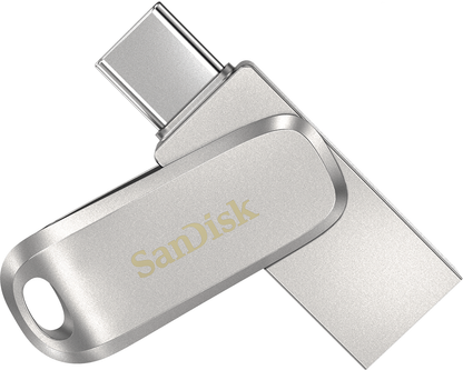 Externe geheugen USB-A 3.2 / USB-C SanDisk Ultra Luxe Dual Drive, 256Gb SDDDC4-256G-G46