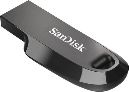 Externe USB-A 3.2 SanDisk Ultra Curve Geheugen, 128Gb SDCZ550-128G-G46