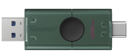 Externe Geheugen USB-A 3.2 / USB-C Kingston Duo, 128Gb DTDEG2/128GB