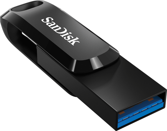 Externe geheugen USB-A 3.2 / USB-C SanDisk Ultra Dual Go, 1TB SDDDC3-1T00-G46