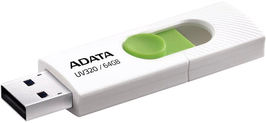Externe USB-A 3.2 Adata UV320 Geheugen, 64Gb AUV320-64G-RWHGN