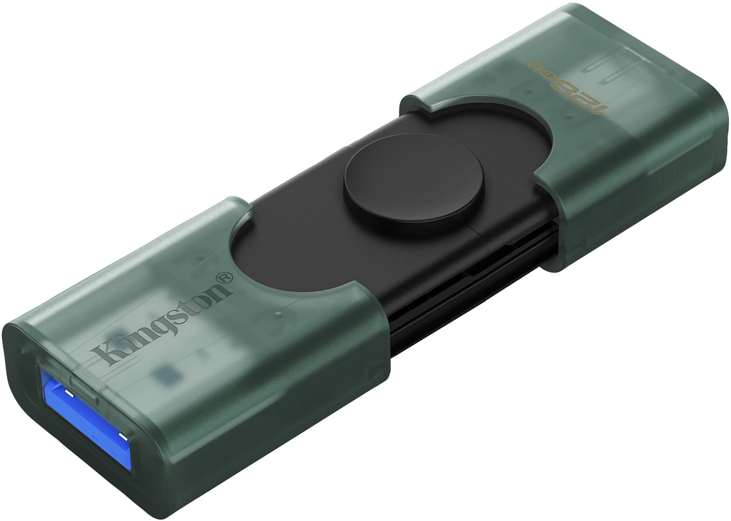 Externe Geheugen USB-A 3.2 / USB-C Kingston Duo, 128Gb DTDEG2/128GB