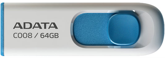 Externe USB-A Geheugen Adata C008, 64Gb AC008-64G-RWE