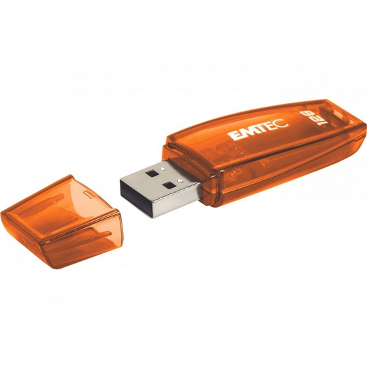 Externe USB-A Geheugen Emtec C410 Color Mix, 128Gb ECMMD128G2C