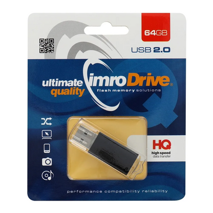 Externe USB-A Geheugen Imro, 64Gb