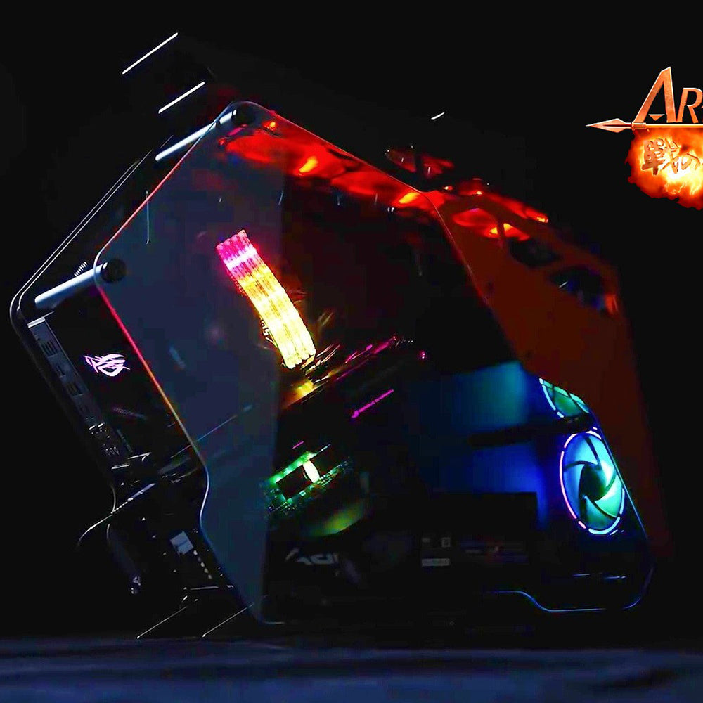 RAM-geheugen Dato Ares Armor, DDR4, RGB, 8GB, 3200Mhz, CL16, Zwart