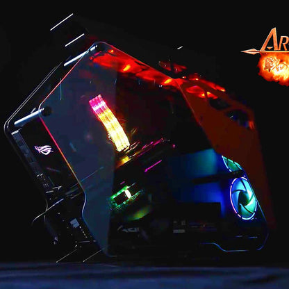 RAM-geheugen Dato Ares Armor, DDR4, RGB, 8GB, 3200Mhz, CL16, Zwart