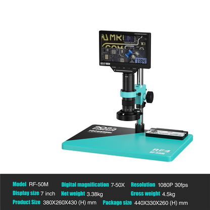 Microscoop met Monitor RF4 RF-50M
