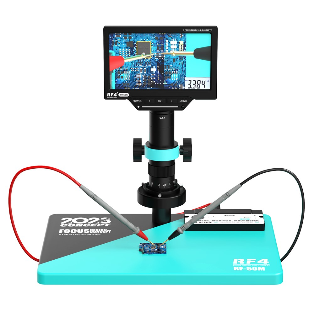 Microscoop met Monitor RF4 RF-50M