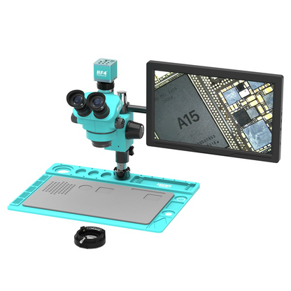 Microscoop met Monitor en Camera RF4 RF-7050TVD2 + 4KC1PRO + M156