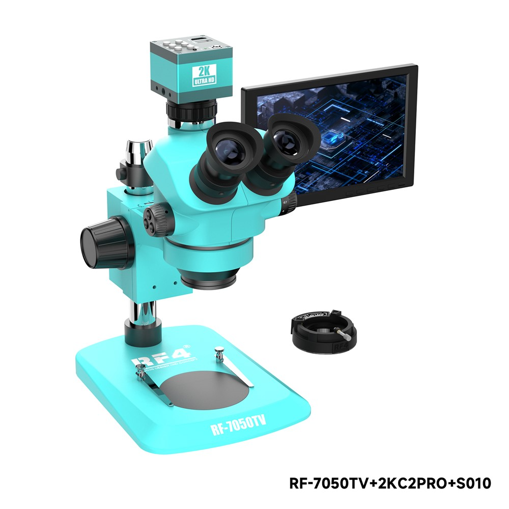 Microscoop met Monitor en Camera RF4 RF-7050TV + 2KC2PRO + S010