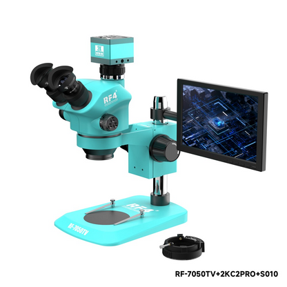 Microscoop met Monitor en Camera RF4 RF-7050TV + 2KC2PRO + S010