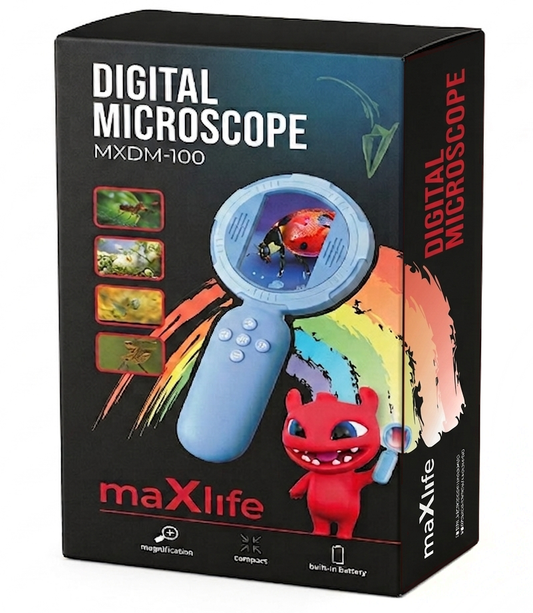 MaXlife MXDM-100 Microscoop, Blauw