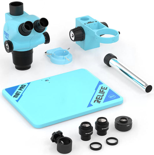 Microscoop Relife RL-M6T Pro-B11, Turquoise