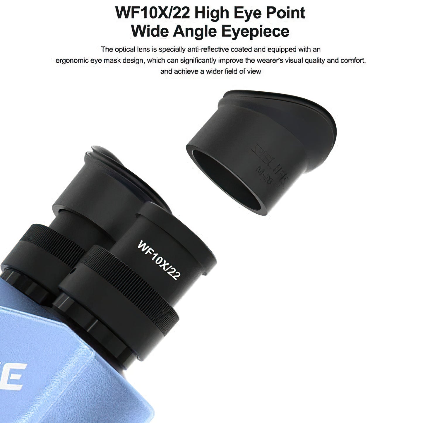 Relife RL-M7T Pro Microscoop, Blauw