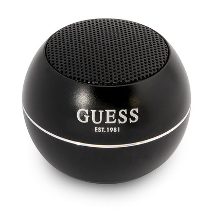 Draagbare Bluetooth Speaker Guess, 3W, Zwart