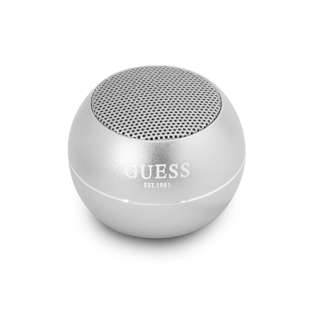 Draagbare Bluetooth Speaker Guess, 3W, Zilver