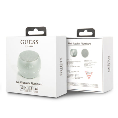 Draagbare Bluetooth Speaker Guess, 3W, Zilver