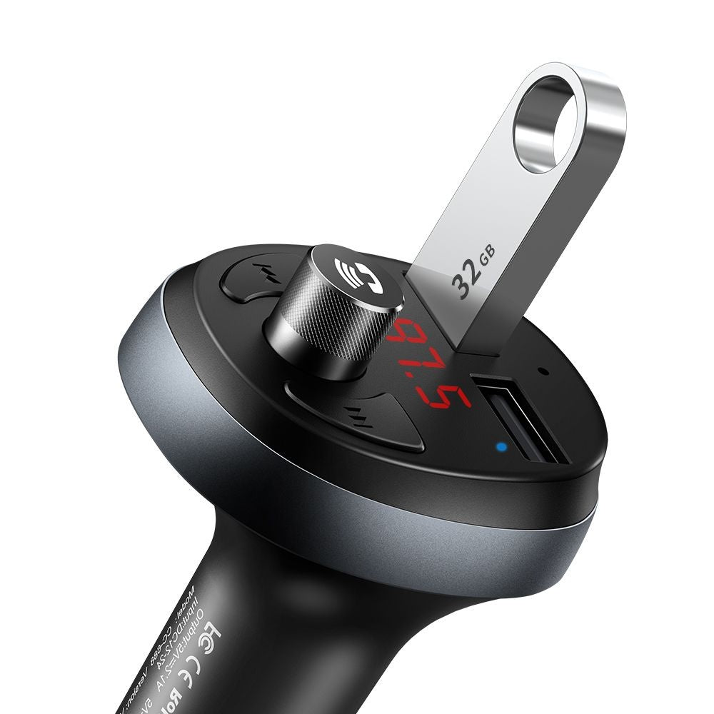 FM Bluetooth-modulator McDodo, 2 x USB-A