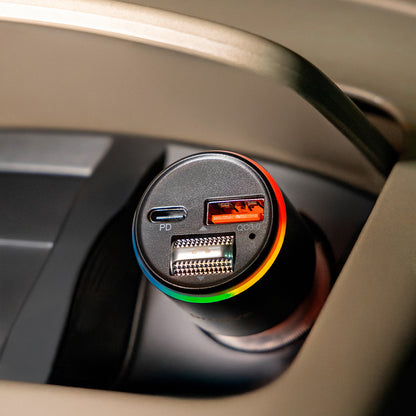 Proove Bluetooth FM Modulator, 1 x USB-A - 1 x USB-C FMPD30110006